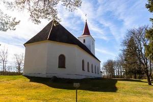 lutheran kyrkor av hiiumaa ö foto