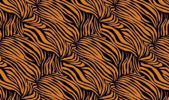 vild djur- tiger hud textur sömlös mönster bakgrund foto