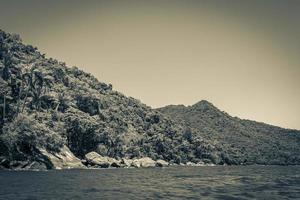 den stora tropiska ön Ilha Grande, Angra dos Reis Brasilien. foto