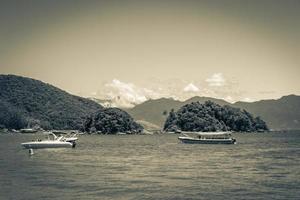 den stora tropiska ön Ilha Grande, Angra dos Reis Brasilien. foto