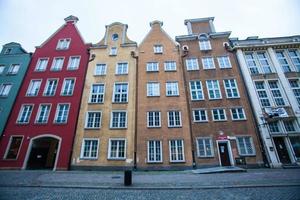 visningar av de stad Centrum i gdansk, polen foto