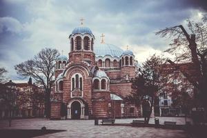 kyrka av sveti sedmochislenitsi i Sofia, bulgarien foto