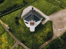 borge kyrka i de lofoten öar i Norge foto