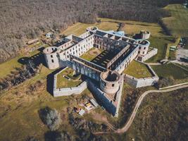 borgholm slott som sett i öland, Sverige foto