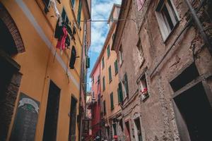 visningar av corniglia i cinque terre, Italien foto