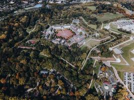 lille citadell förbi Drönare i lille, Frankrike foto