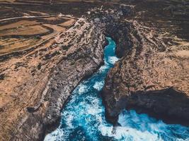 visningar av visade il-ghasri i gozo, malta foto