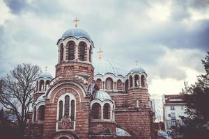 kyrka av sveti sedmochislenitsi i Sofia, bulgarien foto