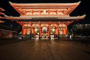 senso-ji tempel i tokyo, japan foto