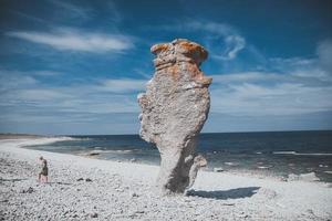 visningar runt om gotland, Sverige foto