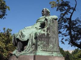 goethe staty i wien foto