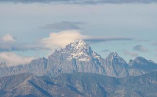 Monte viso eller monviso foto