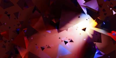 abstrakt triangel bakgrund glitter och dis teknologi 3d illustration foto