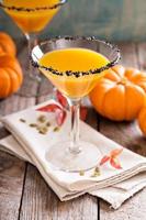 pumpkintini pumpa Martini coctail foto