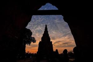 gammal buddist tempel i öst Asien foto