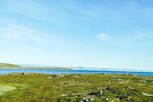 landskap på sommaren foto