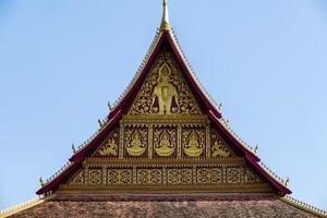 gammal buddist tempel i öst Asien foto