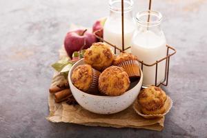 äpple kanel streusel muffins foto