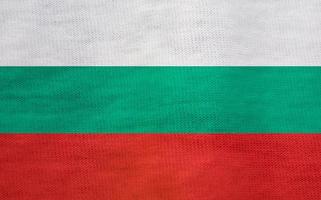 bulgarian flagga textur som en bakgrund foto