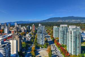 vancouver, kanada horisont foto