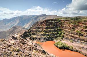 ngwenya järn malm mina - swaziland foto