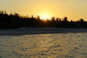 vilanculos strand, moçambique foto