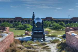 kanon i fort Jefferson, florida foto