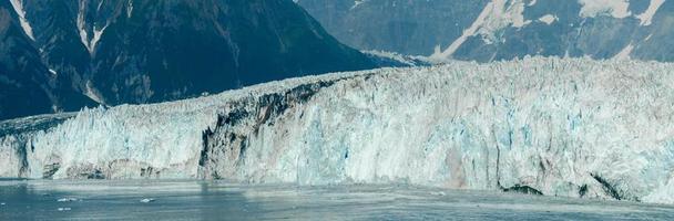 hubbard glaciär belägen i östra alaska och del av Yukon, Kanada, och som heter efter gardiner Hubbard. foto