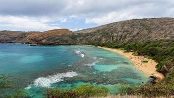 hanauma bukt, åh, hawaii foto