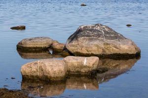 naturlig landskap av de ö av vormsi foto