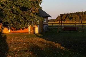 naturlig landskap av de ö av vormsi foto