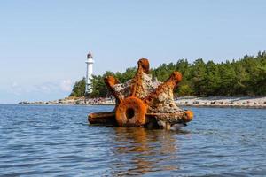 naturlig landskap av de ö av vormsi foto