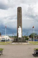 rokiskis herrgård och stad miljö landskap foto