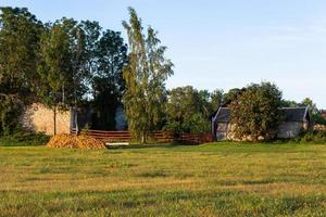 naturlig landskap av de ö av vormsi foto