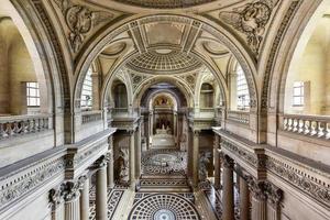 paris, Frankrike - Maj 17, 2017 - de pantheon, i de latin fjärdedel i paris, Frankrike. foto