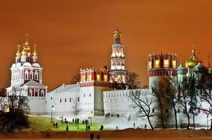 novodevichy kloster i Moskva foto
