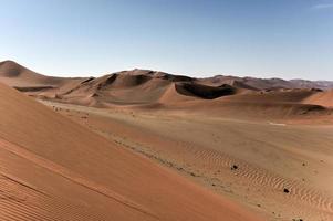 sossusvlei öken, namibia foto