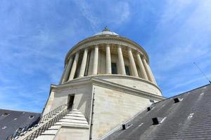 de pantheon, i de latin fjärdedel i paris, Frankrike. foto