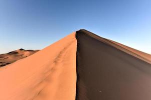 sossusvlei öken, namibia foto