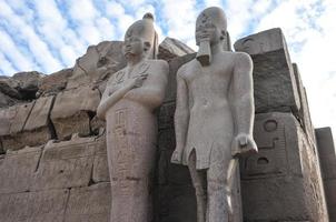 karnak tempel - luxor, egypten, afrika foto