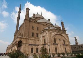 mohamed ali moské, sallad citadell - Kairo, egypten foto