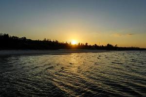 vilanculos strand, moçambique foto