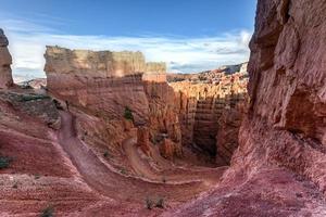 de amfiteater i bryce kanjon nationell parkera i utah, förenad stater. foto