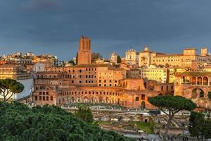 trajans form - rom, Italien foto