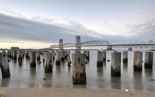 marin parkway-gil hodges minnesmärke bro - drottningar, ny foto