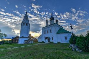 alexander kloster i suzdal, ryssland i de Vladimir område. gyllene ringa av Ryssland. foto