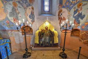 suzdal, ryssland - juli 6, 2018 - katedral av de förvandling av de räddare, kloster av helgon euthymius i suzdal, Ryssland. foto