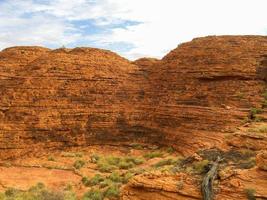 panorama- se av kungar kanjon, central Australien, nordlig territorium, Australien foto