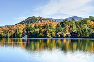 adirondacks falla lövverk, ny york foto