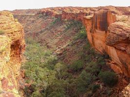 panorama- se av kungar kanjon, central Australien, nordlig territorium, Australien foto
